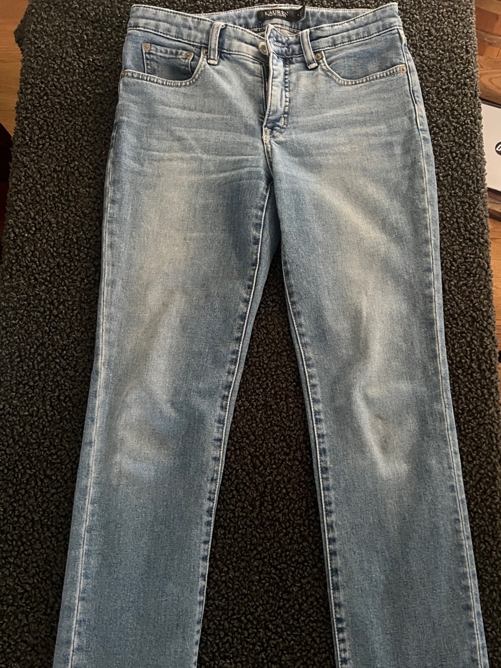 Ralph Lauren Light Blue Straight Leg Jeans